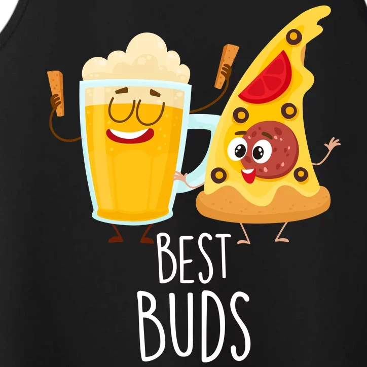 Best Buds Pizza And Beer Performance Tank