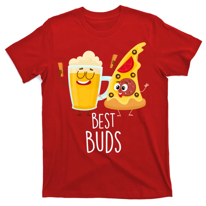 Best Buds Pizza And Beer T-Shirt