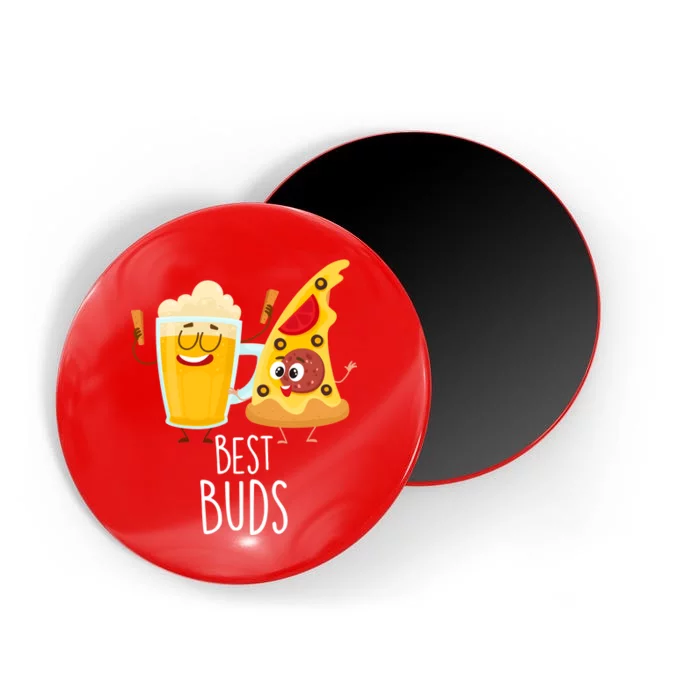 Best Buds Pizza And Beer Magnet