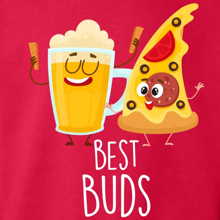 Best Buds Pizza And Beer Toddler Hoodie