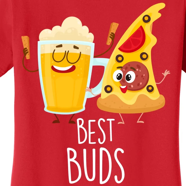 Best Buds Pizza And Beer Women's T-Shirt