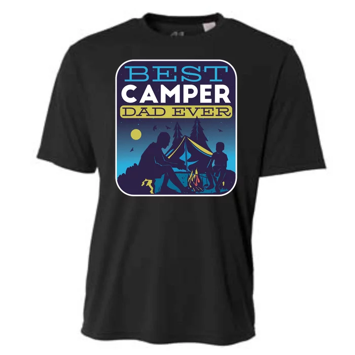 Best Camper Dad Ever Cooling Performance Crew T-Shirt