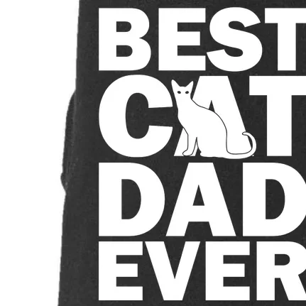 Best Cat Dad Ever Doggie 3-End Fleece Hoodie