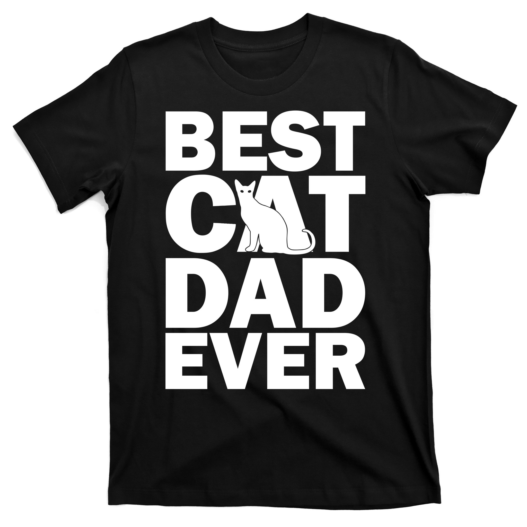 Best Cat Dad Ever T Shirt Teeshirtpalace
