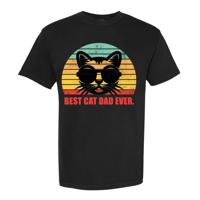 Best Cat Ever - Retro Vintage Design Garment-Dyed Heavyweight T-Shirt