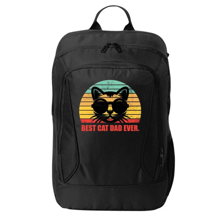 Best Cat Ever - Retro Vintage Design City Backpack