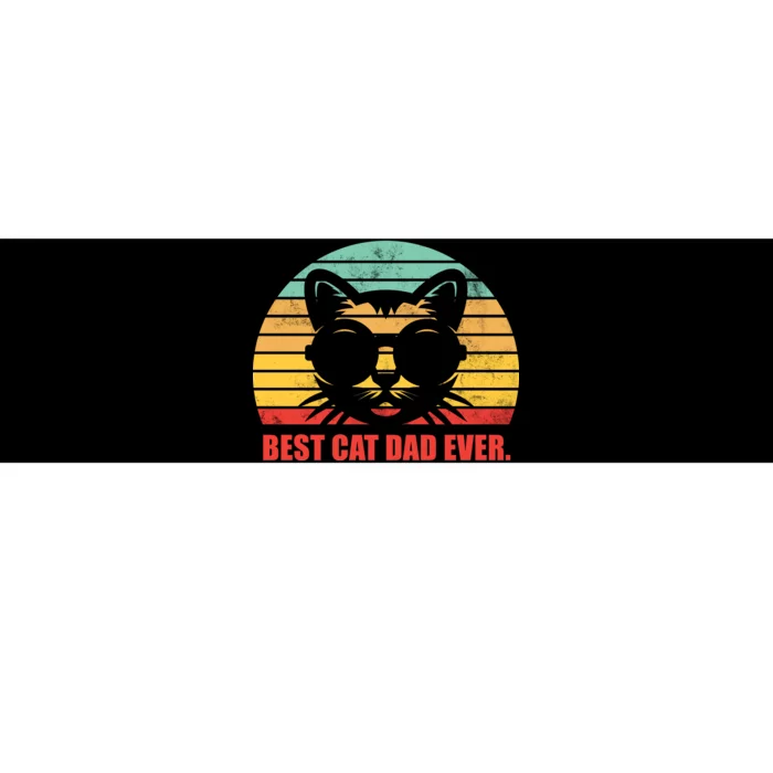 Best Cat Ever - Retro Vintage Design Bumper Sticker