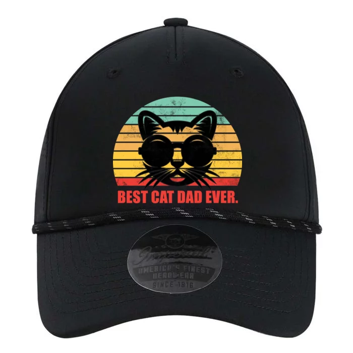 Best Cat Ever - Retro Vintage Design Performance The Dyno Cap