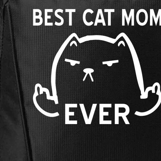 Best Cat Mom Ever City Backpack