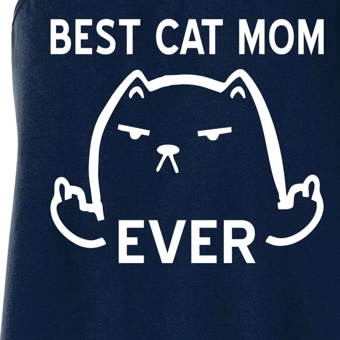 Best Cat Mom Ever Women's Racerback Tank