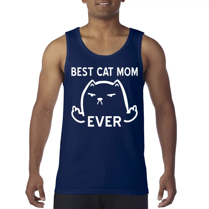 Best Cat Mom Ever Tank Top