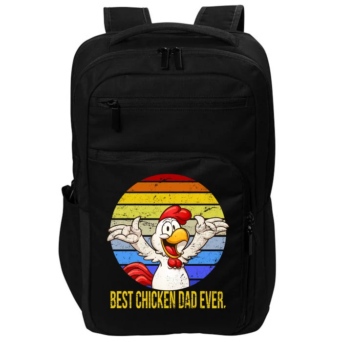 Best Chicken Dad Ever Impact Tech Backpack