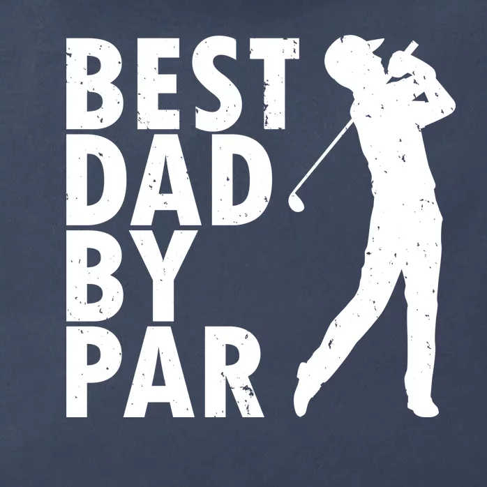 Best Dad By Par Zip Tote Bag