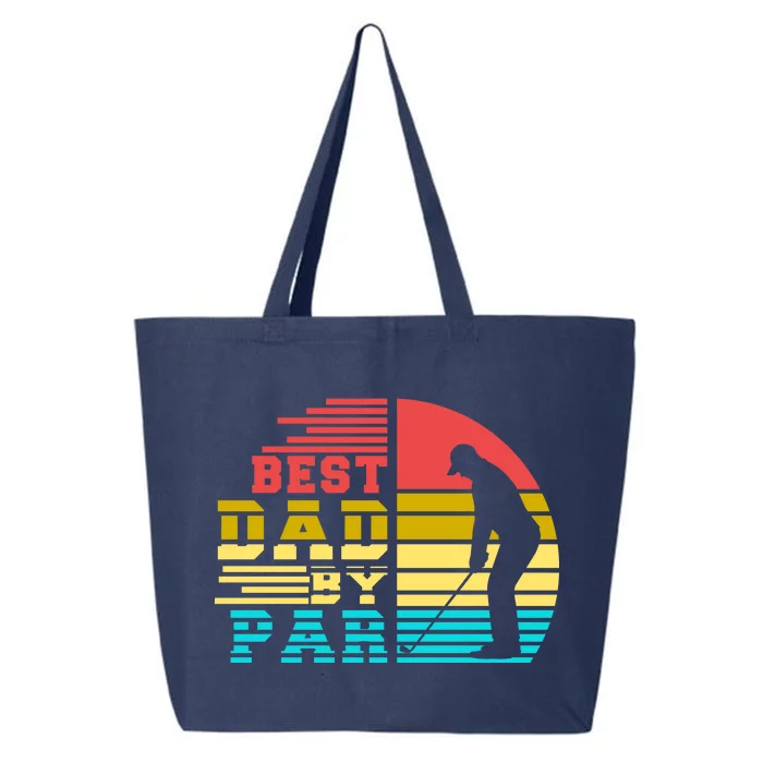 Best Dad By Par Retro Sunset 25L Jumbo Tote