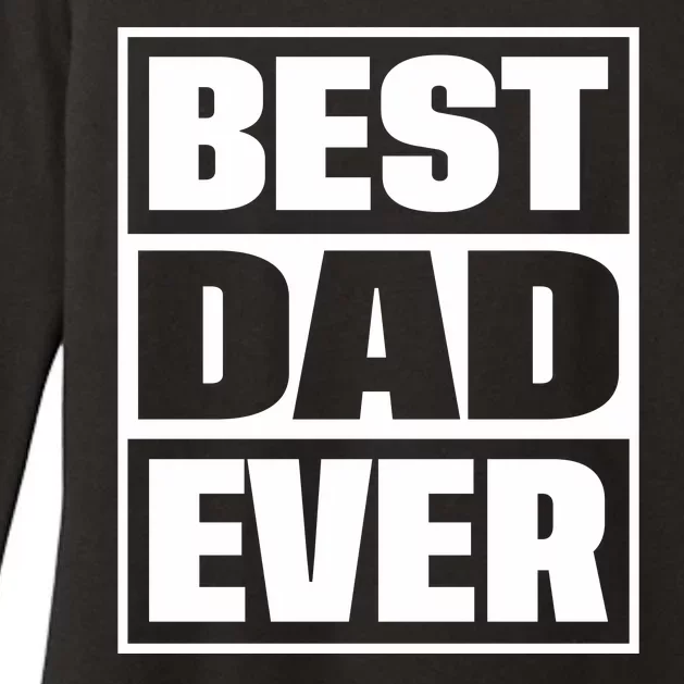 Best Dad Ever Womens CVC Long Sleeve Shirt