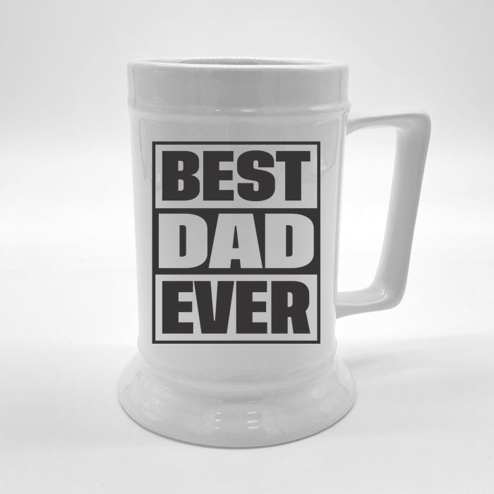 Best Dad Ever Front & Back Beer Stein