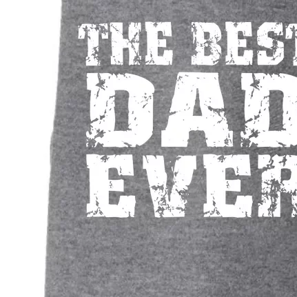 Best Dad Ever Block Logo Doggie 3-End Fleece Hoodie