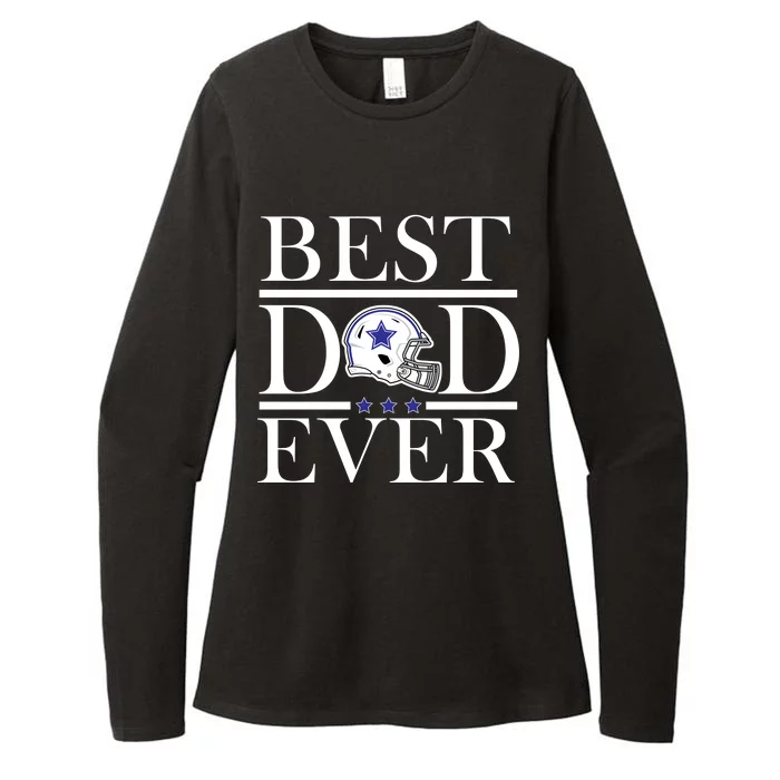 Best Dad Ever Dallas Football Womens CVC Long Sleeve Shirt