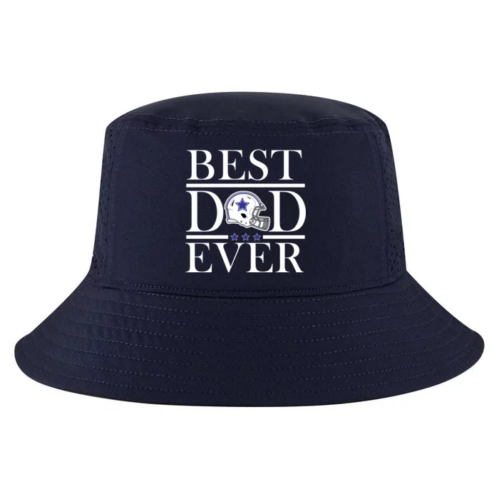 Best Dad Ever Dallas Football Cool Comfort Performance Bucket Hat