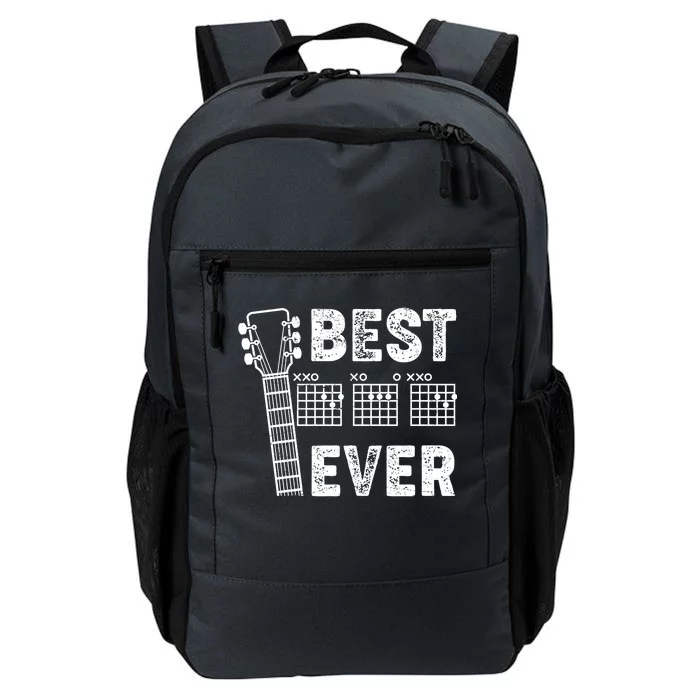 Best Dad Ever Musical Guitar Chords Daily Commute Backpack