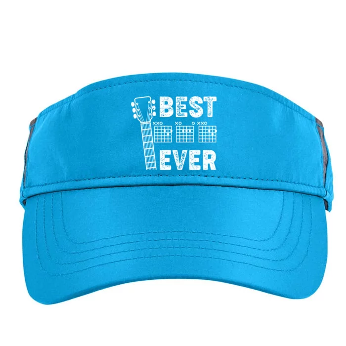 Best Dad Ever Musical Guitar Chords Adult Drive Performance Visor