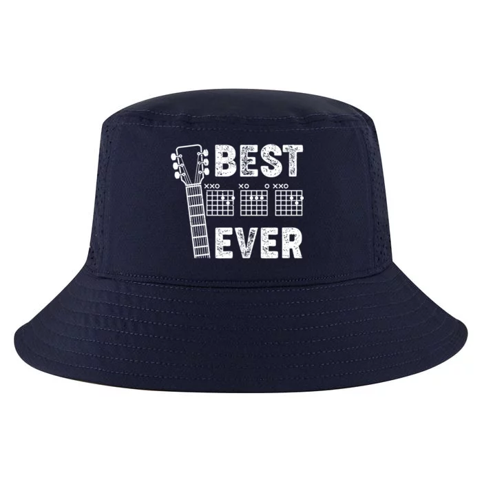 Best Dad Ever Musical Guitar Chords Cool Comfort Performance Bucket Hat