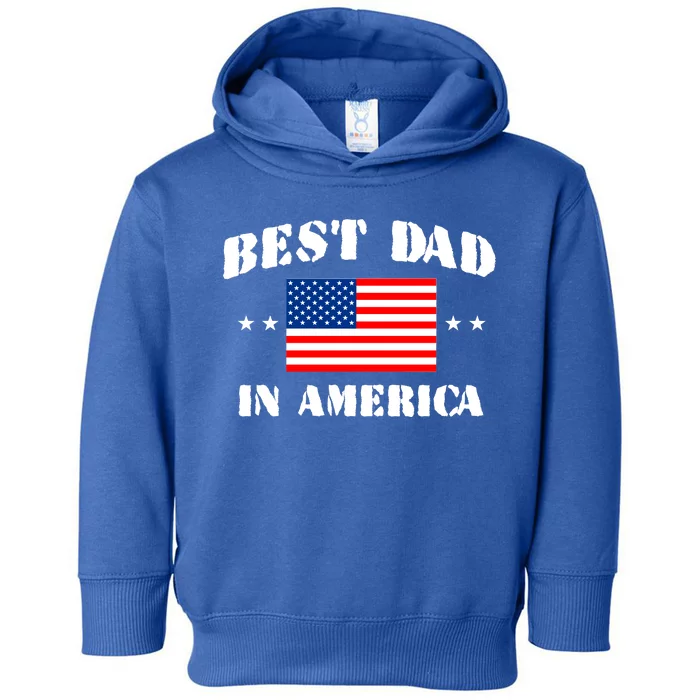 Best Dad In America & Best Papa In The World Toddler Hoodie