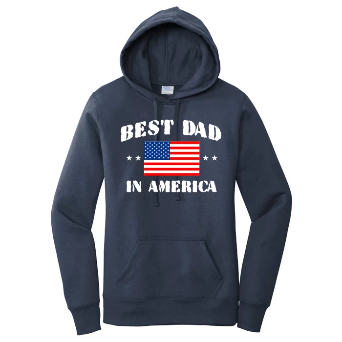 Best Dad In America & Best Papa In The World Women's Pullover Hoodie