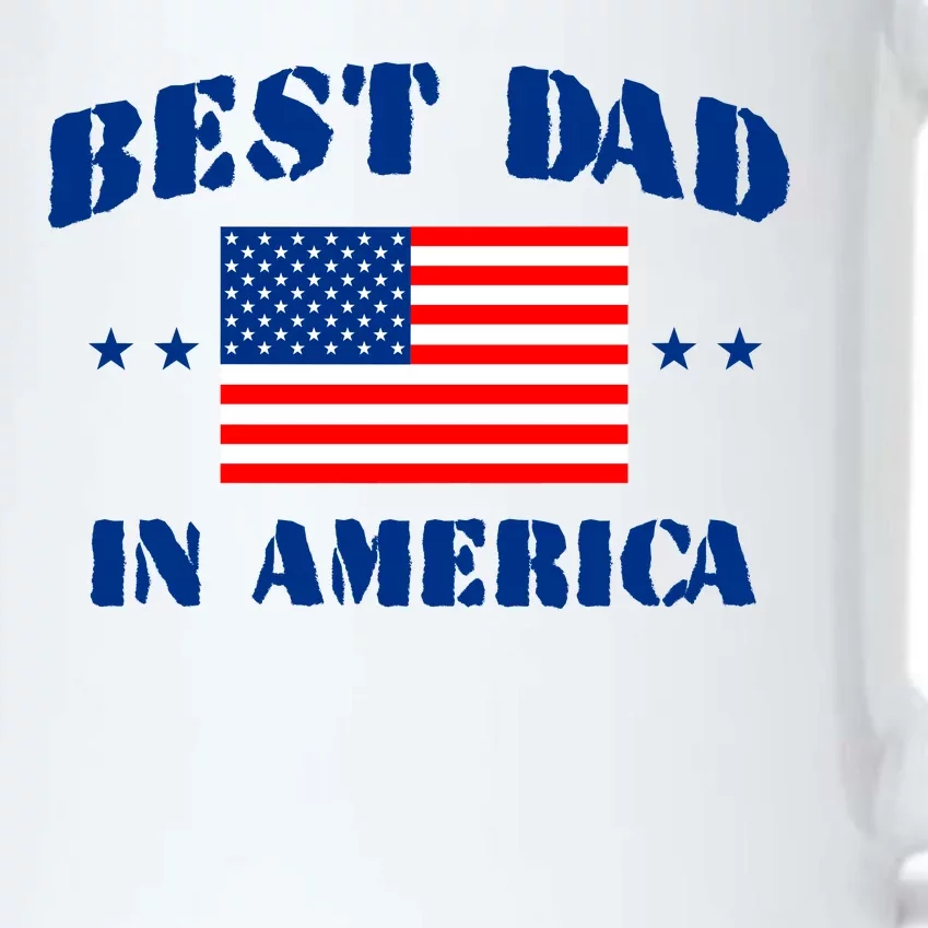 Best Dad In America Black Color Changing Mug