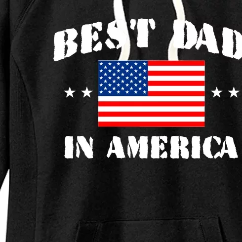 Best Dad In America Women's Fleece Hoodie