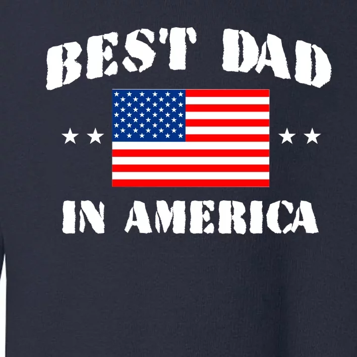 Best Dad In America Toddler Sweatshirt