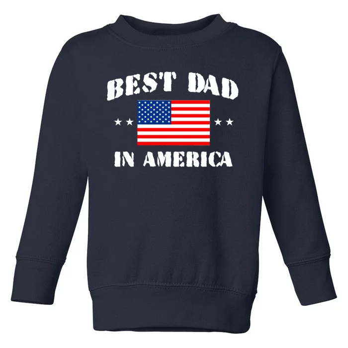 Best Dad In America Toddler Sweatshirt