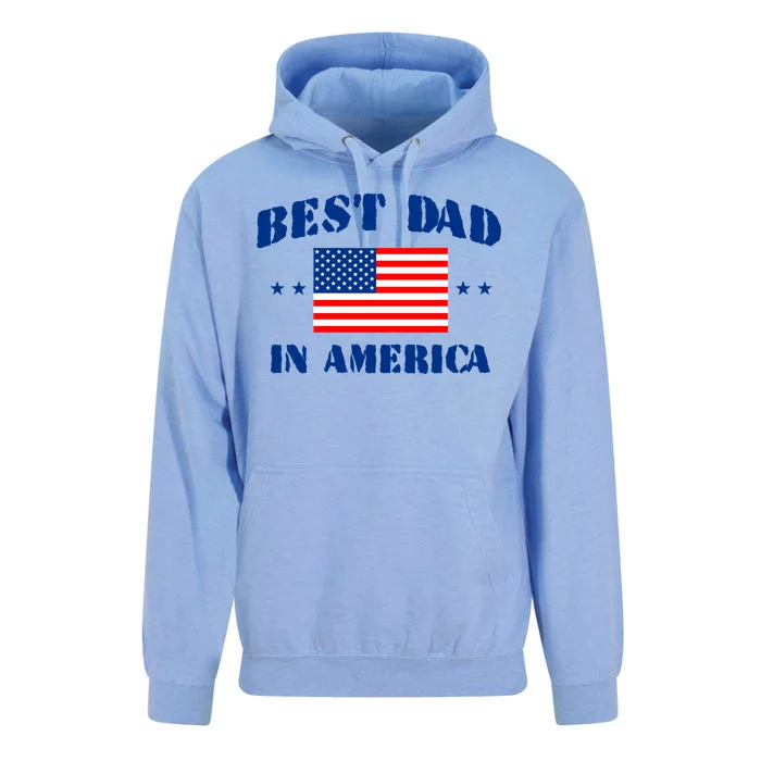 Best Dad In America Unisex Surf Hoodie