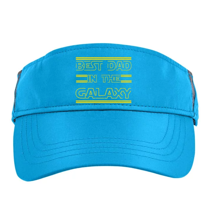 Best Dad In The Galaxy Adult Drive Performance Visor