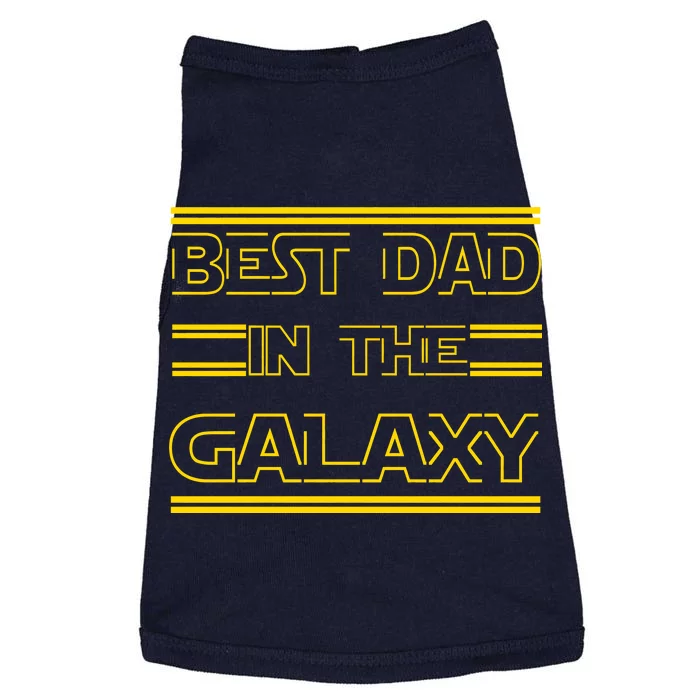 Best Dad In The Galaxy Doggie Tank