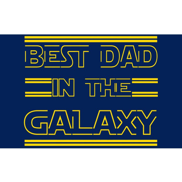 Best Dad In The Galaxy Bumper Sticker