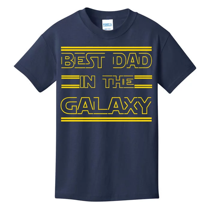 Best Dad In The Galaxy Kids T-Shirt