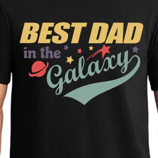 Best Dad In The Galaxy Cute Father's Day Pajama Set