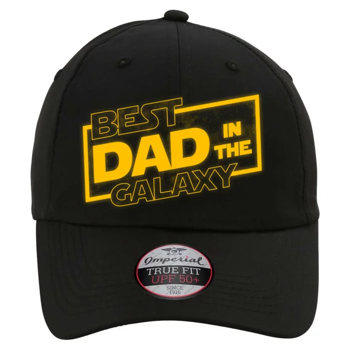 Best Dad In The Galaxy Movie Parody Logo The Original Performance Cap