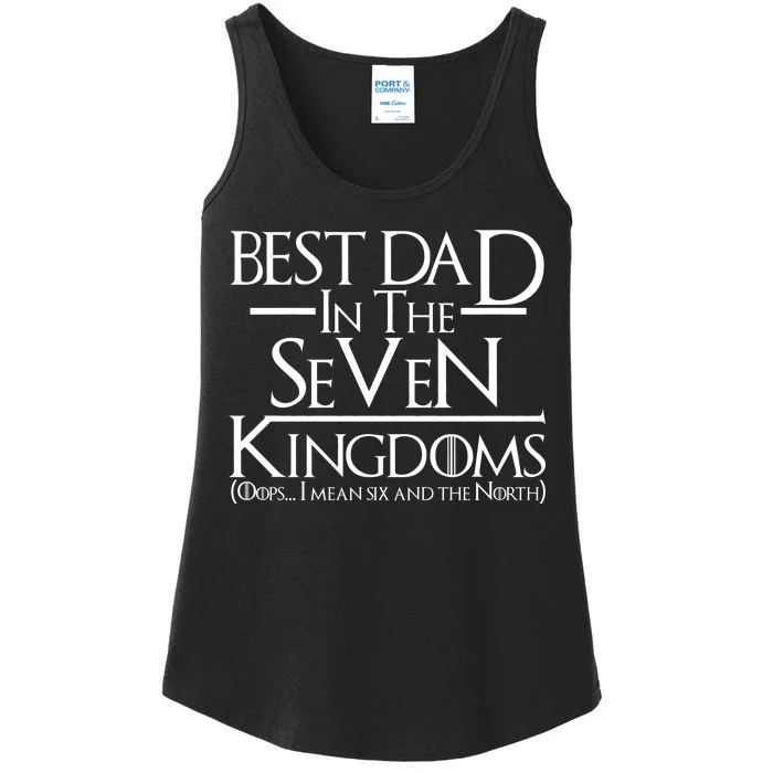 Best Dad In The Seven Kingdoms Ladies Essential Tank