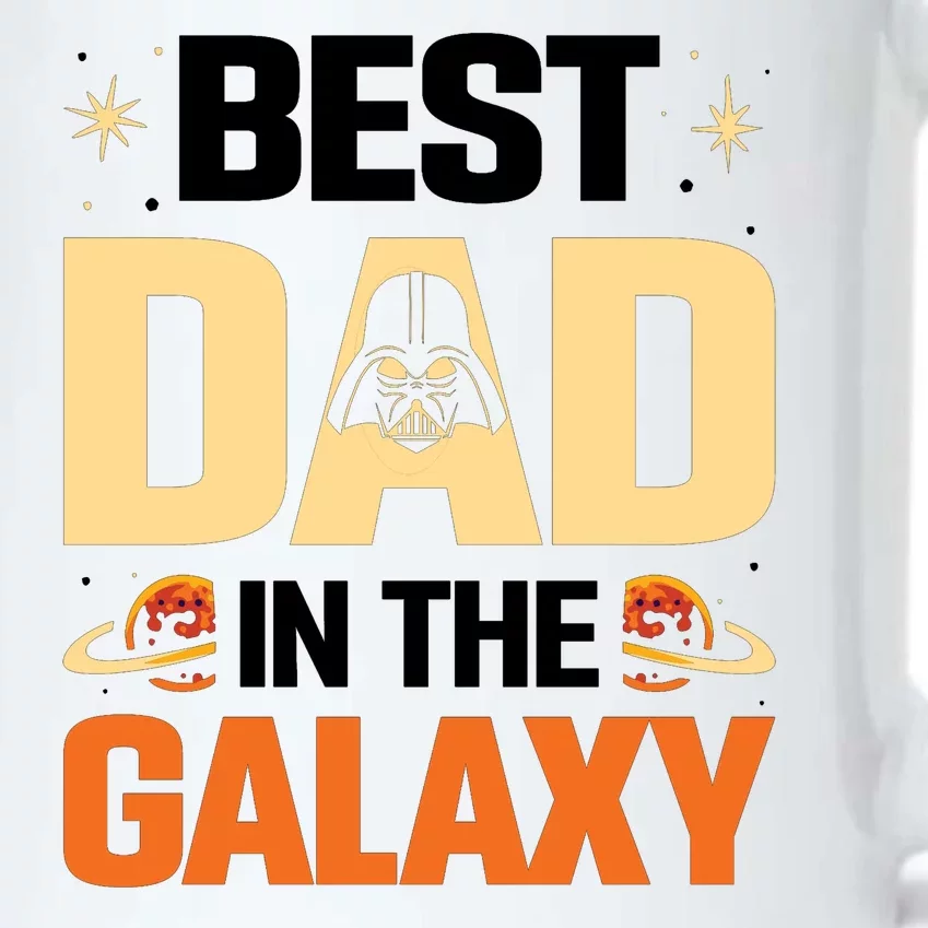 Best Dad In The Universe Fathers Day Spoof Black Color Changing Mug