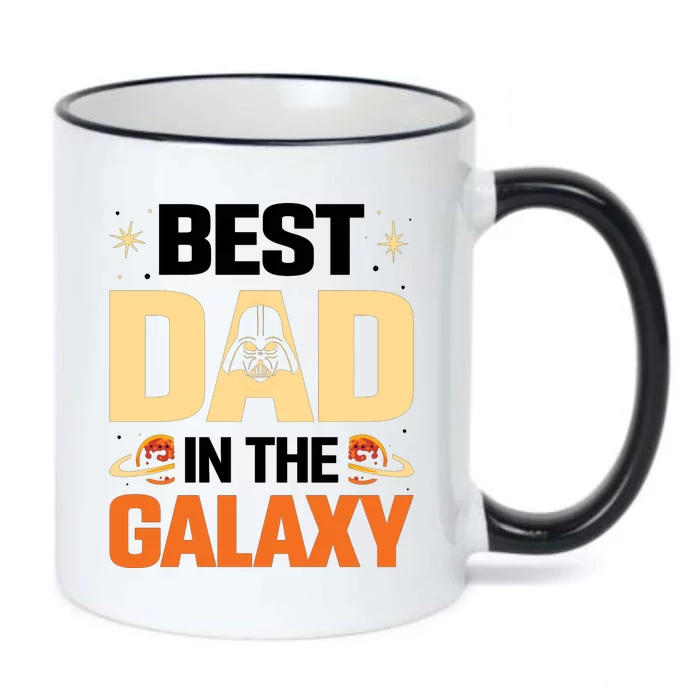 Best Dad In The Universe Fathers Day Spoof Black Color Changing Mug