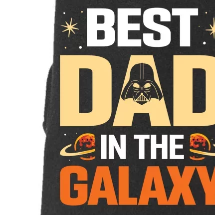 Best Dad In The Universe Fathers Day Spoof Doggie 3-End Fleece Hoodie