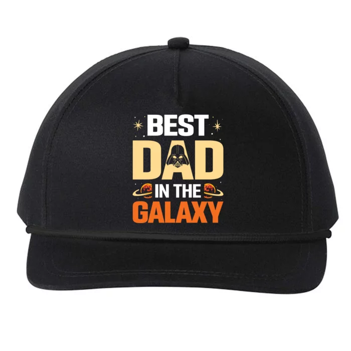 Best Dad In The Universe Fathers Day Spoof Snapback Five-Panel Rope Hat