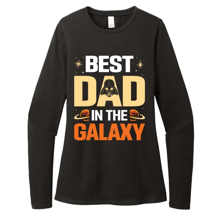 Best Dad In The Universe Fathers Day Spoof Womens CVC Long Sleeve Shirt