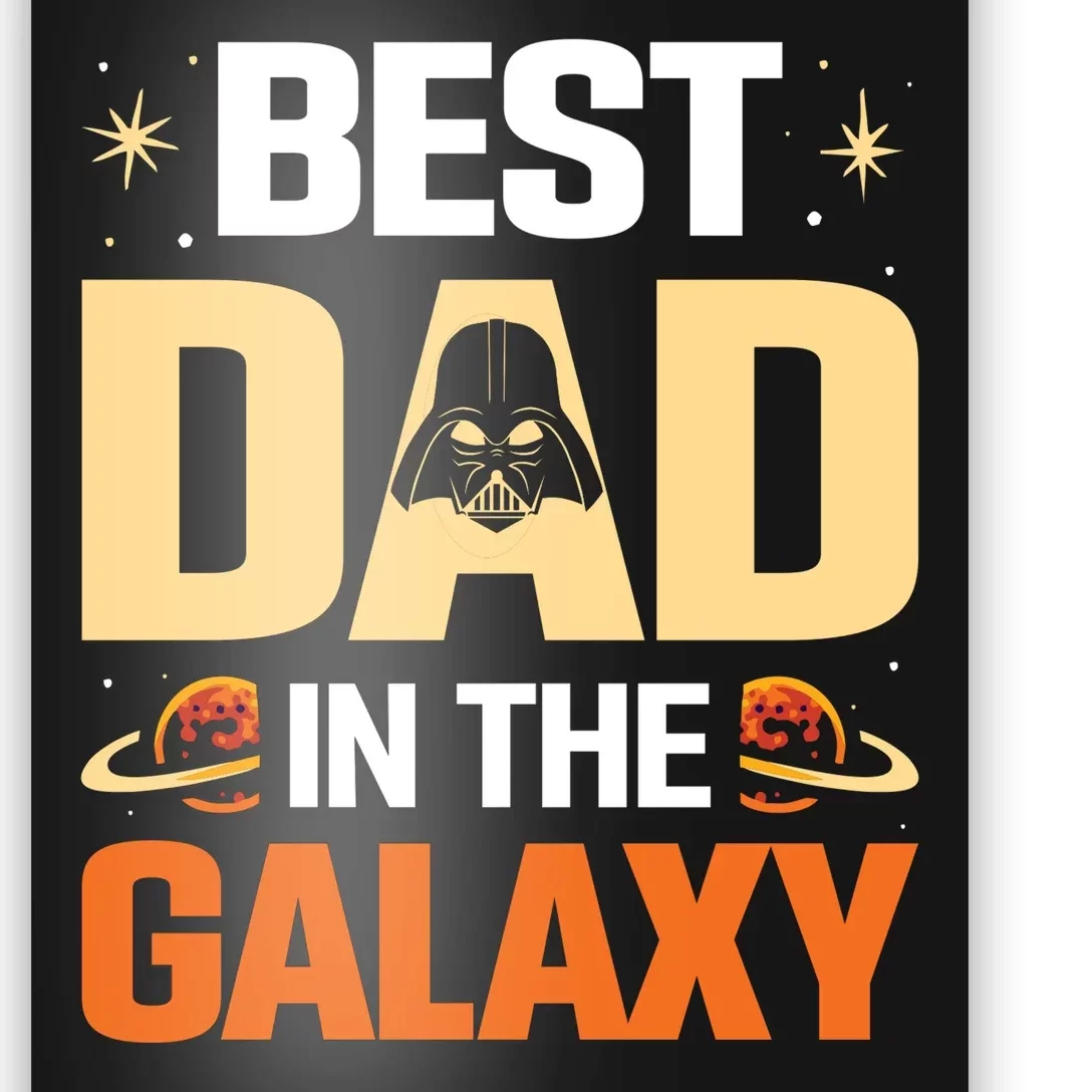 Best Dad In The Universe Fathers Day Spoof Poster