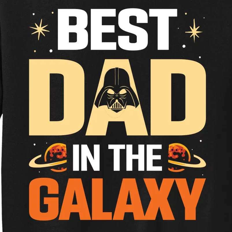 Best Dad In The Universe Fathers Day Spoof Tall Sweatshirt