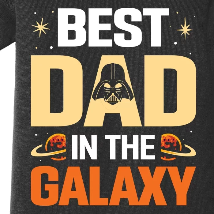 Best Dad In The Universe Fathers Day Spoof Baby Bodysuit