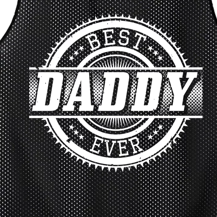 Best Daddy Ever Mesh Reversible Basketball Jersey Tank