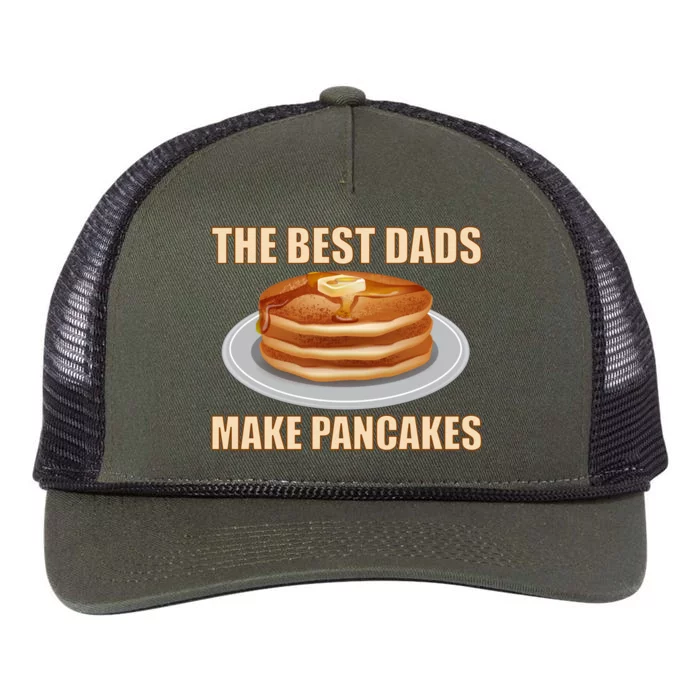 Best Dads Make Pancakes Retro Rope Trucker Hat Cap